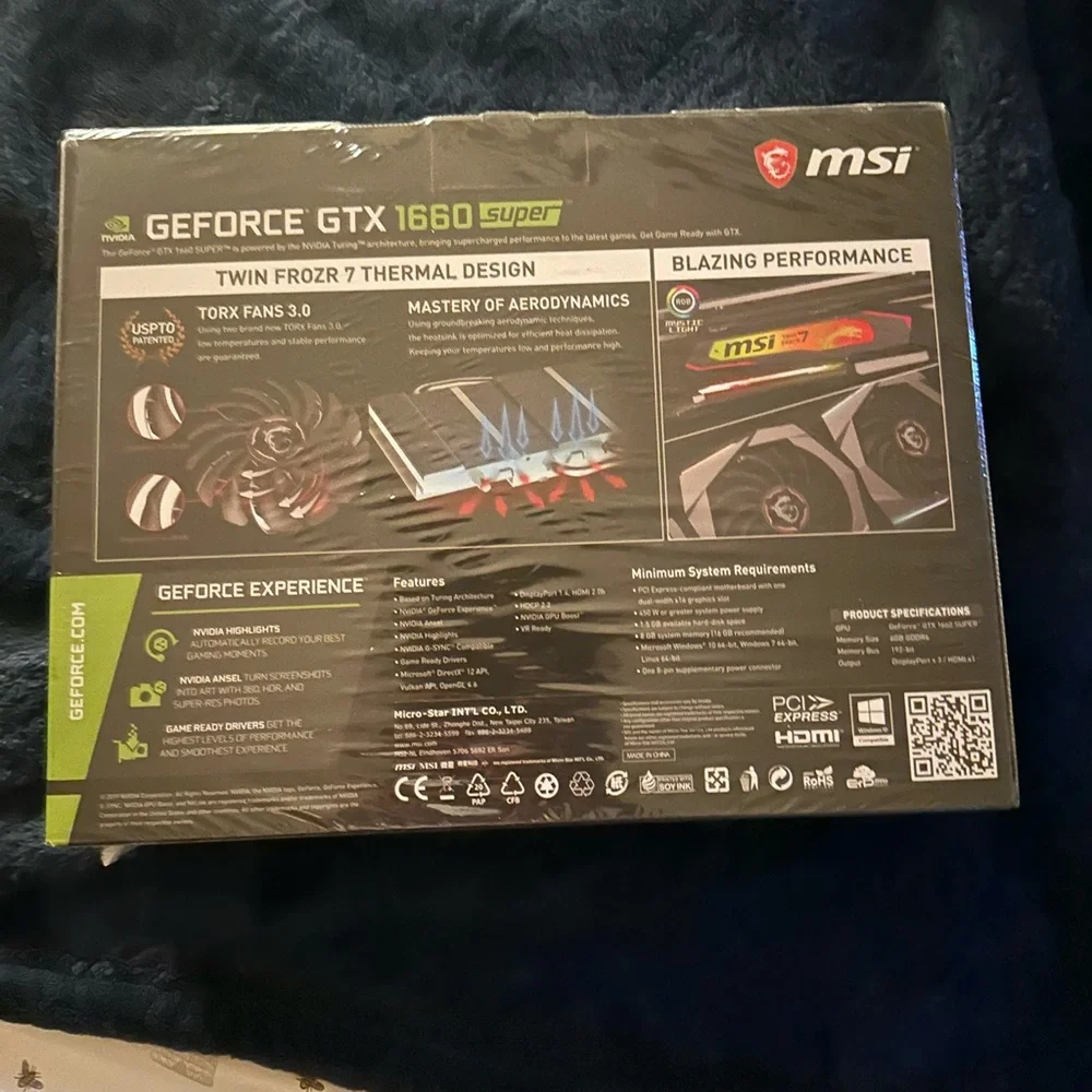 GeForce GTX 1660 SUPER GAMING X 6G